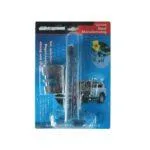 AllExtreme CQ-248 8 Hole Brake Clutch Pedal Car Lock Universal Anti-Theft Adjustable Accelerator Throttle Locking Rod