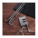 AllExtreme CQ-248 8 Hole Brake Clutch Pedal Car Lock Universal Anti-Theft Adjustable Accelerator Throttle Locking Rod