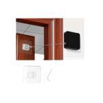 Punch-Free Automatic Sensor Door Closer, 1 Pack Multifunctional Door Closer