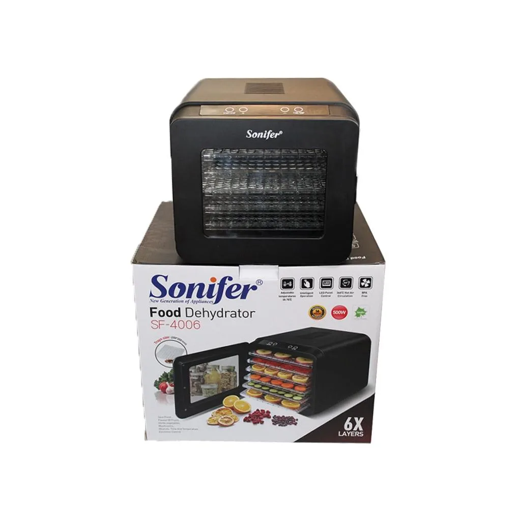 Dehydrator1 Sonifer 6 Layers Food Dehydrator 500w SF-4006