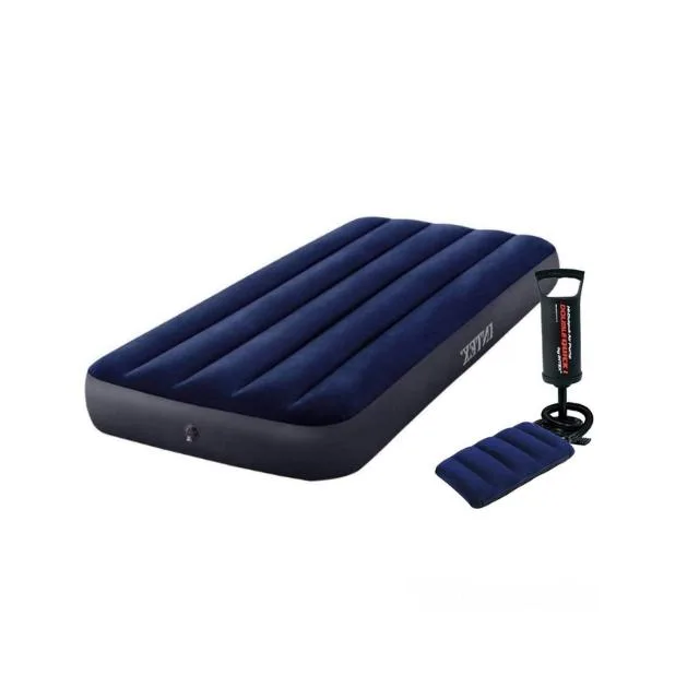 Intex 3x6 Dura-Beam Standard Air Mattress with Electric Pump