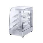 3 Tier Countertop Glass Food Display Warmer
