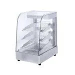 3 Tier Countertop Glass Food Display Warmer