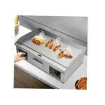 Commercial Electric Flat Top Double Griddle Machine 28.74 Inch