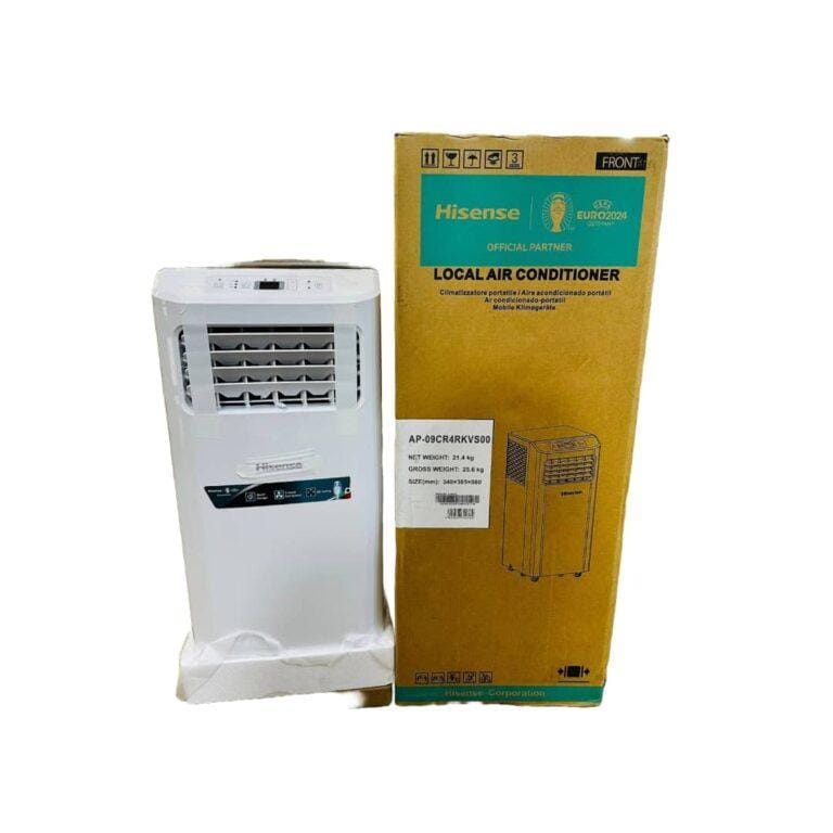 Hisense 9000 BTU Portable Air Conditioner AP-09CR4RKVS00 – White