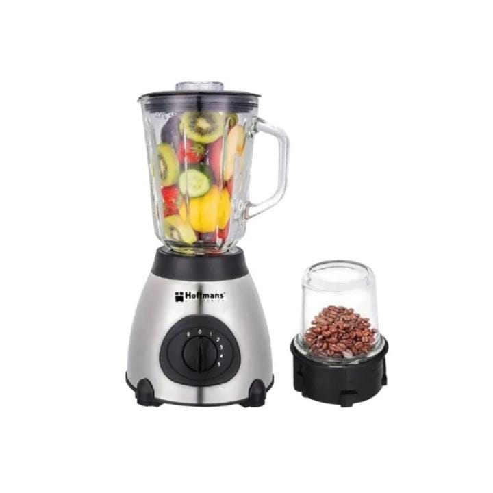 Hoffmans 2 in 1 Electric Glass Blender & Dry Grinder 800w HM-920