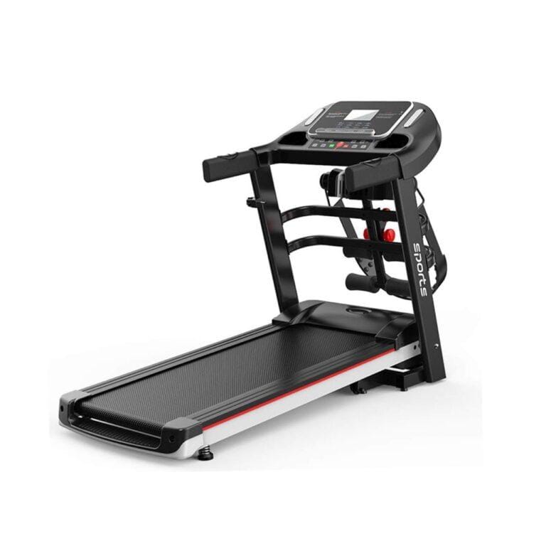 Multifunctional Treadmill 2.0HP Hydraulic Folding Ultra Silent Treadmill with LCD Display 130kg Max