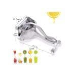 Manual Juice Squeezer Aluminum Alloy Hand Pressure Juicer Orange Lemon Juicer