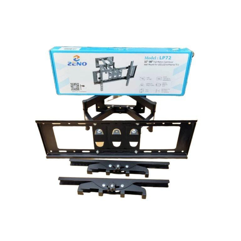 Zeno 32 Inch To 80 Inch Full Motion Double Arm Cantilever Wall Mount - LP72