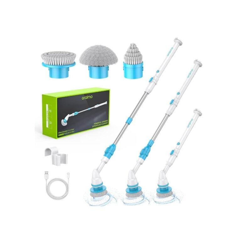Oraimo Electric Cleaning Brush, Wireless Electric Spin Scrubber, with 3 Brush Heads OSS-L101A