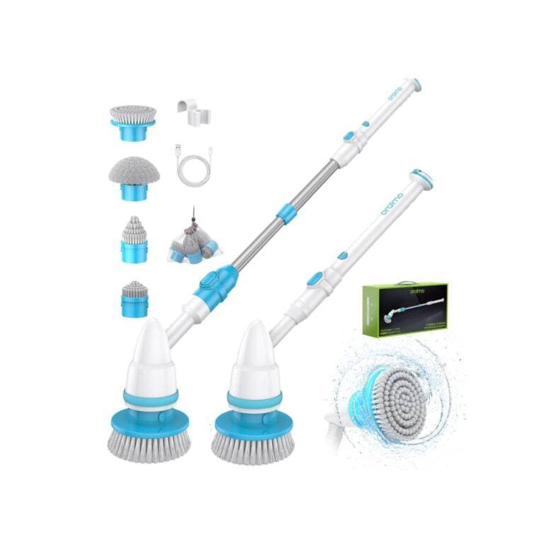 Oraimo Electric Spin Scrubber, Oraimo Cleaning Brush, 3 Replaceable Brushes, Rechargeable OSS-L101A