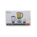 Pixel 3 in 1 Blender 1.6L 350w (Glass + Plastic Jar)
