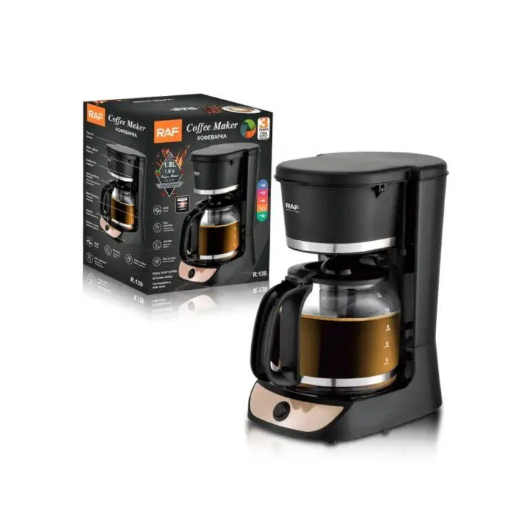 Raf Coffee Maker 1.8 Litre 900w R.139