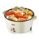 Raf Electric Hot Pot With Steamer 7L + 5L 1300 Watts R.5403