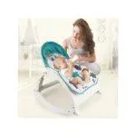 Infant to Toddler Music Portable Baby Rocker Chair - Blue