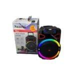 Saachi 15 Inch Trolley Speaker System With Remote Control & Microphone With TWS NL-SP-6340 -Black