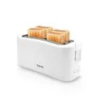Saachi 4-Slice Bread Toaster, White, NL-TO-4565