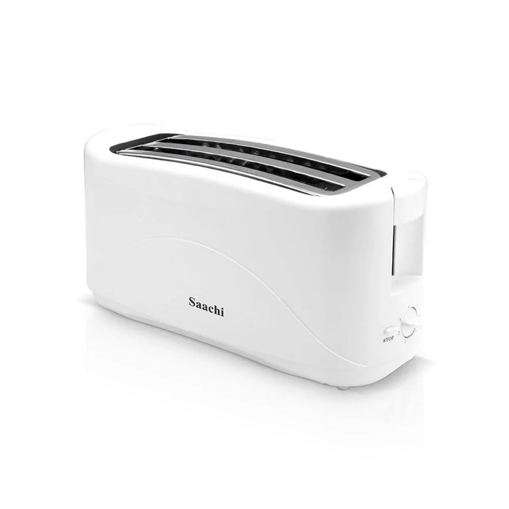 Saachi 4-Slice Bread Toaster, White, NL-TO-4565