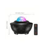 Star Projector, Galaxy Night Light Projector WiFi Smart App Control and Bluetooth Music Speaker