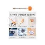 360° Rotatable Long Handle Cleaning Mop for Floor, Ceiling, Wall, Bathroom, Glass Window