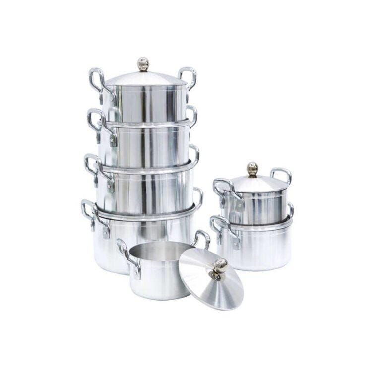 Tornado 7pc Saucepans Cookware Set with Lids /Covers
