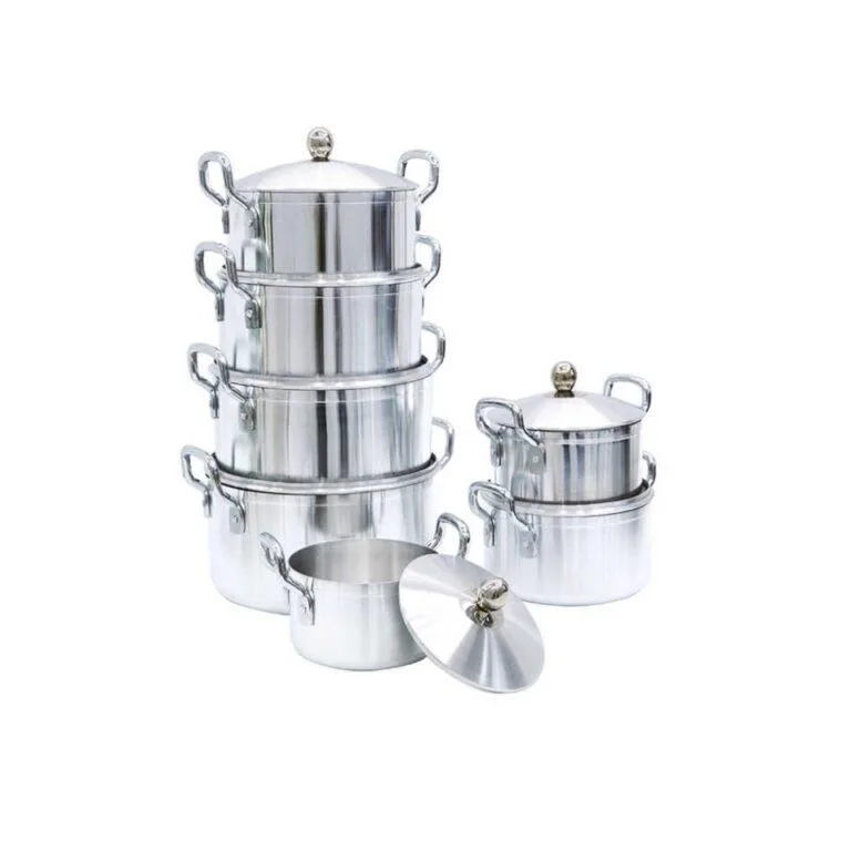 Tornado 7pc Saucepans Cookware Set with Lids /Covers