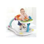 Baby Walker With Toy Tray 4 In 1 Anti Rollover Trolley Baby Music Educational Toy Walker Learning Walker For Toddlers And Infants