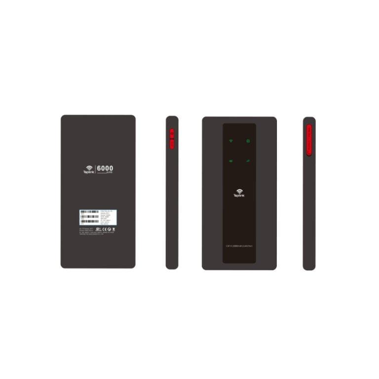 Top Link 4G Router Pro 4 HW85, LAN Cable 6000Mah Battery , Nano SIM Slot