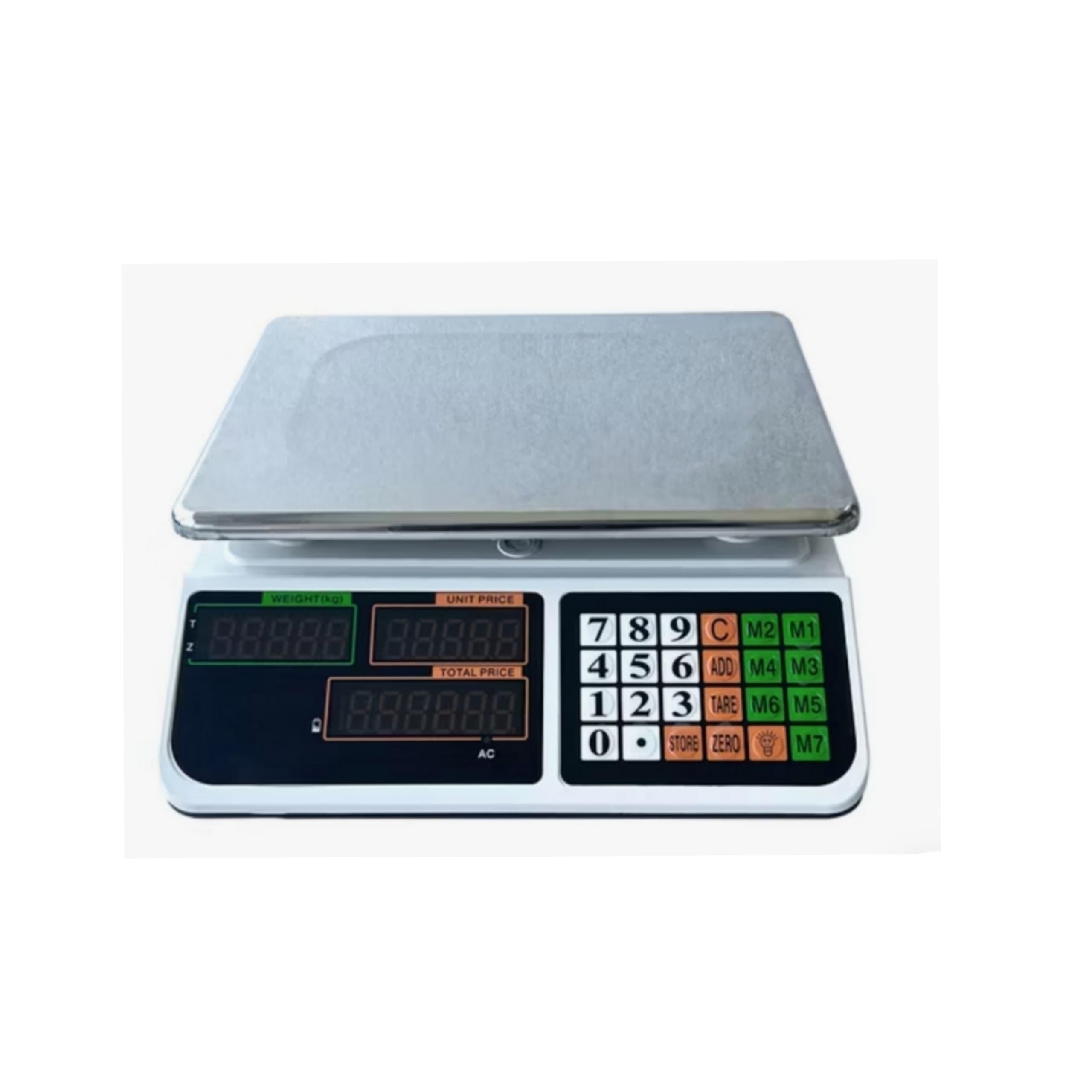 Weighing Acs-003 40kg Table Scale with LED, Double Sided Kitchen Weighing Scale