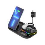 4 in 1 Wireless Charging Station Dock 15W
