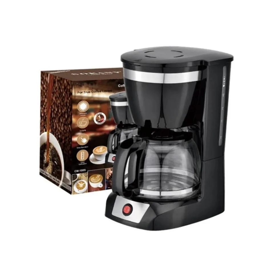 Sokany CM-108S 12-Cup Coffee Maker with Auto Pause
