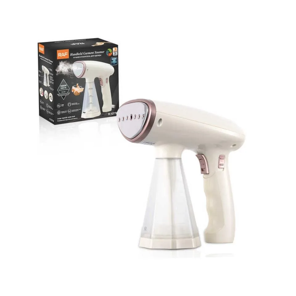 RAF Handheld Garment Steamer Iron R.1277W– 1600W, 200ml Water Tank