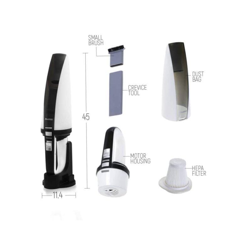 Geepas Rechargeable Handheld Wet & Dry Vacuum Cleaner – 75W Motor, HEPA Filter, 3-in-1 GVC19015UK