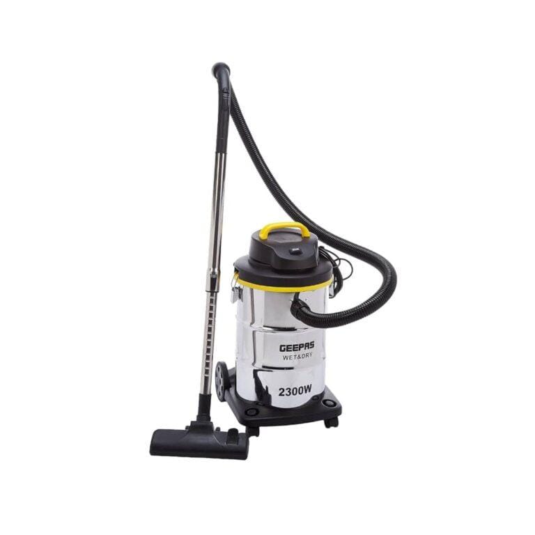 Geepas 23L Wet & Dry Vacuum Cleaner 2300w GVC19011 - Silver