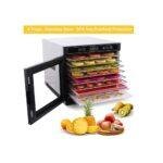 8-Tray Professional Stainless Steel Food Dehydrator – Rapid Drying