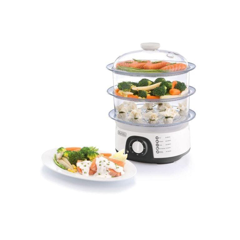 Black & Decker 10L 3-Tier Food Steamer HS6000-B5 775W