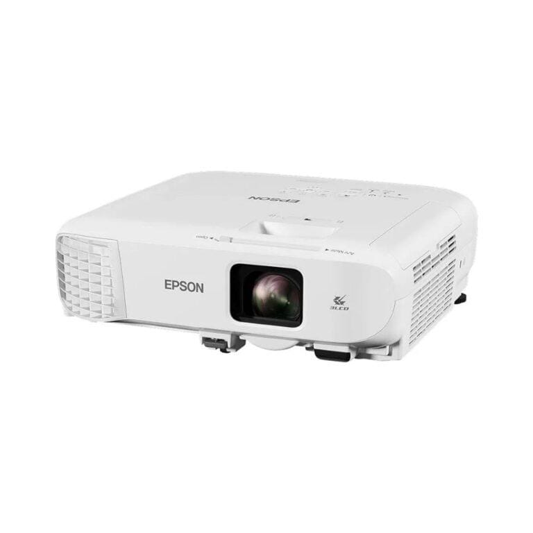 Epson EB-E20 XGA 3LCD Portable Projector – 3,400 Lumens, HDMI, Built-in Speaker
