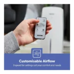 GEEPAS Digital 2-In-1 Air Purifier And Humidifier, Remote Control And Wifi GAP63073UK