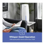 GEEPAS Digital 2-In-1 Air Purifier And Humidifier, Remote Control And Wifi GAP63073UK