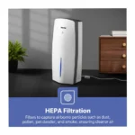 GEEPAS Digital 2-In-1 Air Purifier And Humidifier, Remote Control And Wifi GAP63073UK
