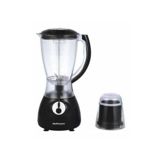 Hoffmans HM-166 Super Compact Blender with Dry Mill – 350W, 1.5L Capacity