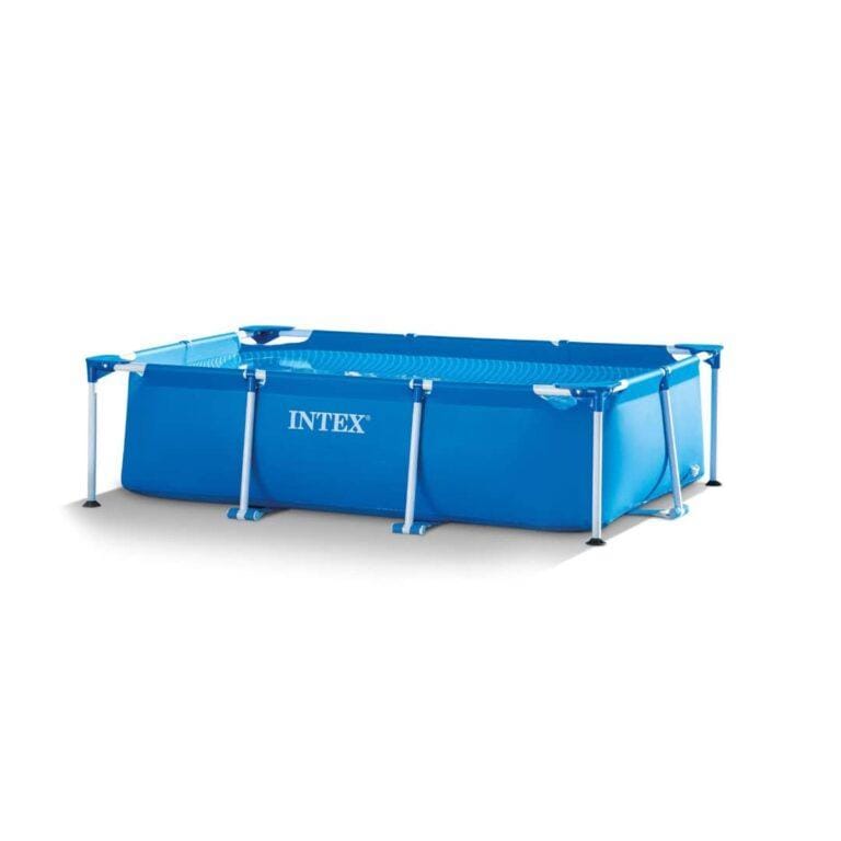 Intex Metal Frame Rectangular Swimming Pool – 2.6m x 1.6m x 0.65m