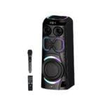 Rechargeable JVC Party Speaker With Wireless Microphone & Remote Control 2400w XS-N6112PB