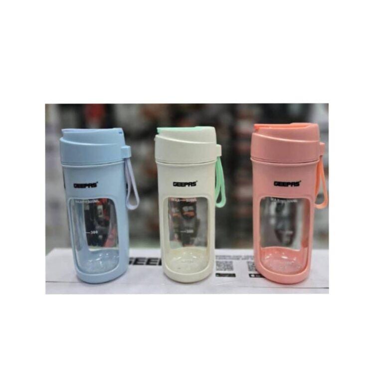 Geepas Rechargeable Portable Blender 500ML 50w GSB44073N