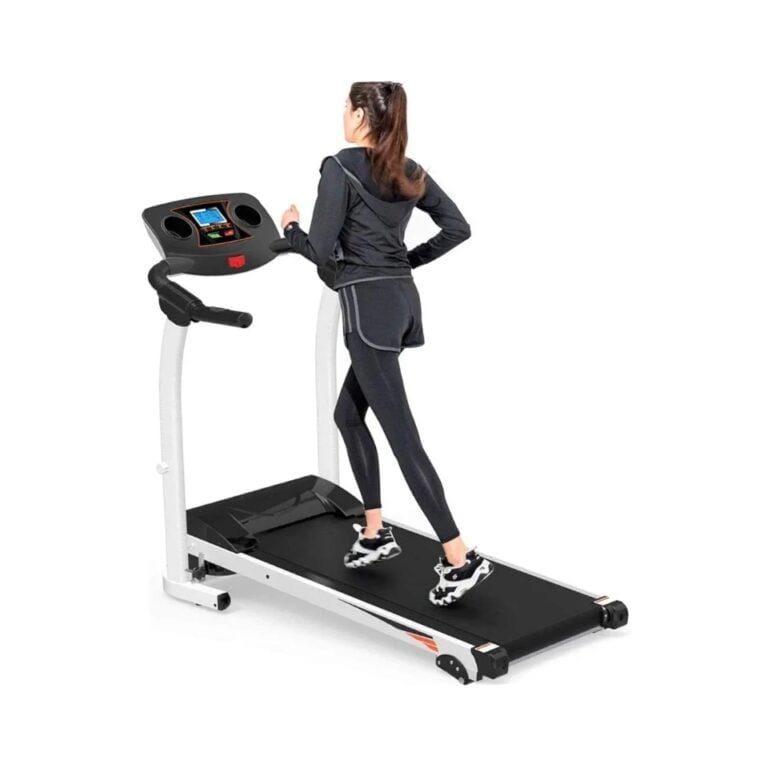 Ultra-Thin Folding Treadmill with 3-Level Incline – Compact & Silent Running Machine