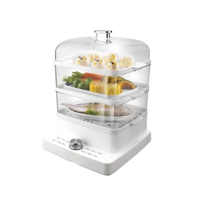 DSP 3-Tier 12L Food Steamer – 1300ML Capacity, 1200W Power, Energy-Saving