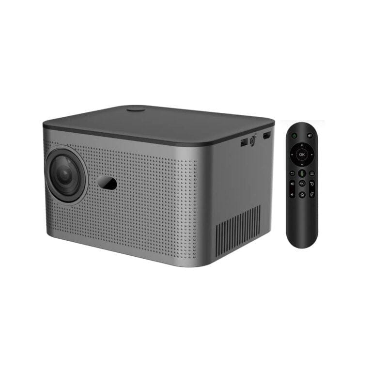 HY350 Full HD 1080P Portable Projector with Android 11, Wi-Fi 6 & 4K Support
