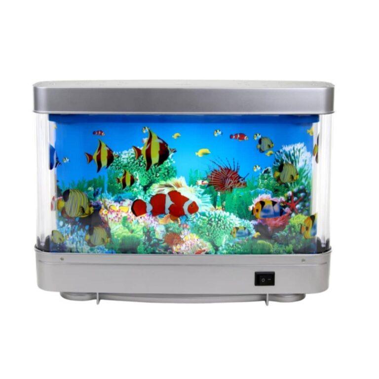 Artificial Aquarium Lamp – Sensory LED Fish Tank with Moving Picture