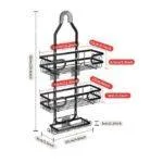 3 Tier Hanging Shower Caddy Organizer