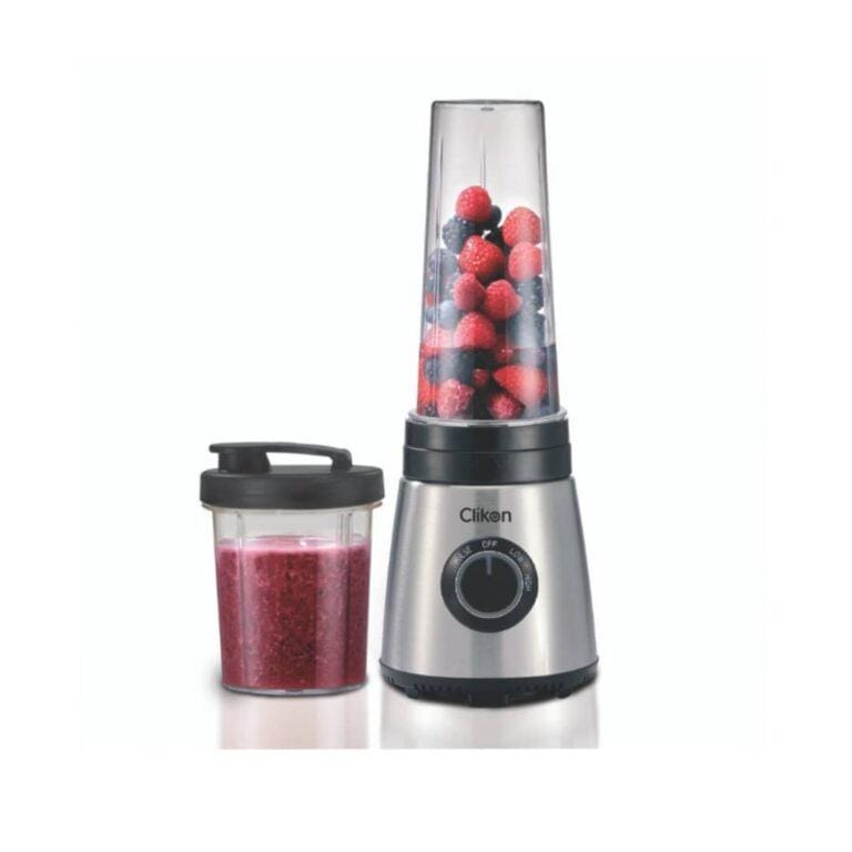 Clikon CK2649 Smoothie Maker 250W – 2-in-1 Blender with 600ml & 300ml Bottles
